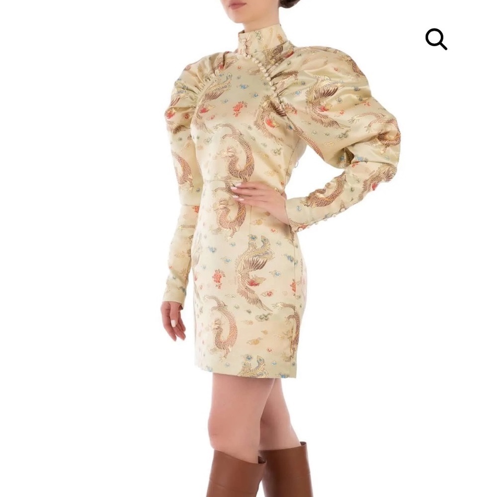 Rotate Kim brocade embroidery dress RARE